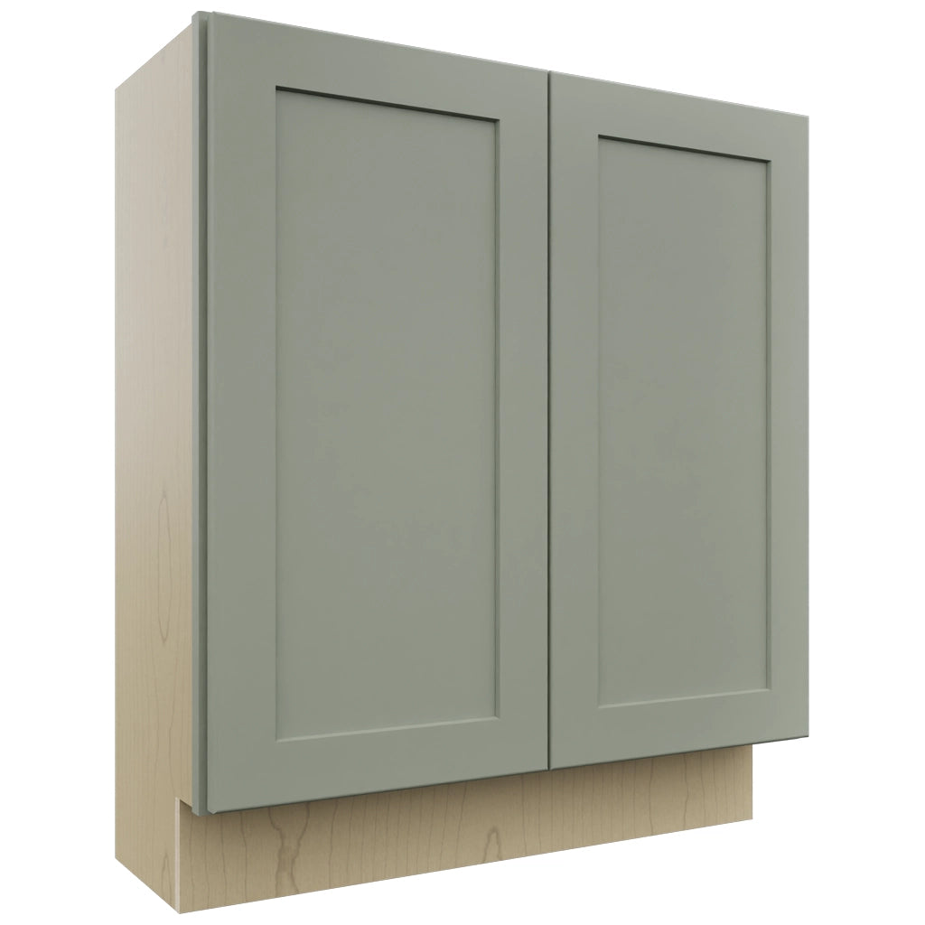 Fabuwood Galaxy Pistachio Green B30FD-12D Base Full Door Cabinet, Front View