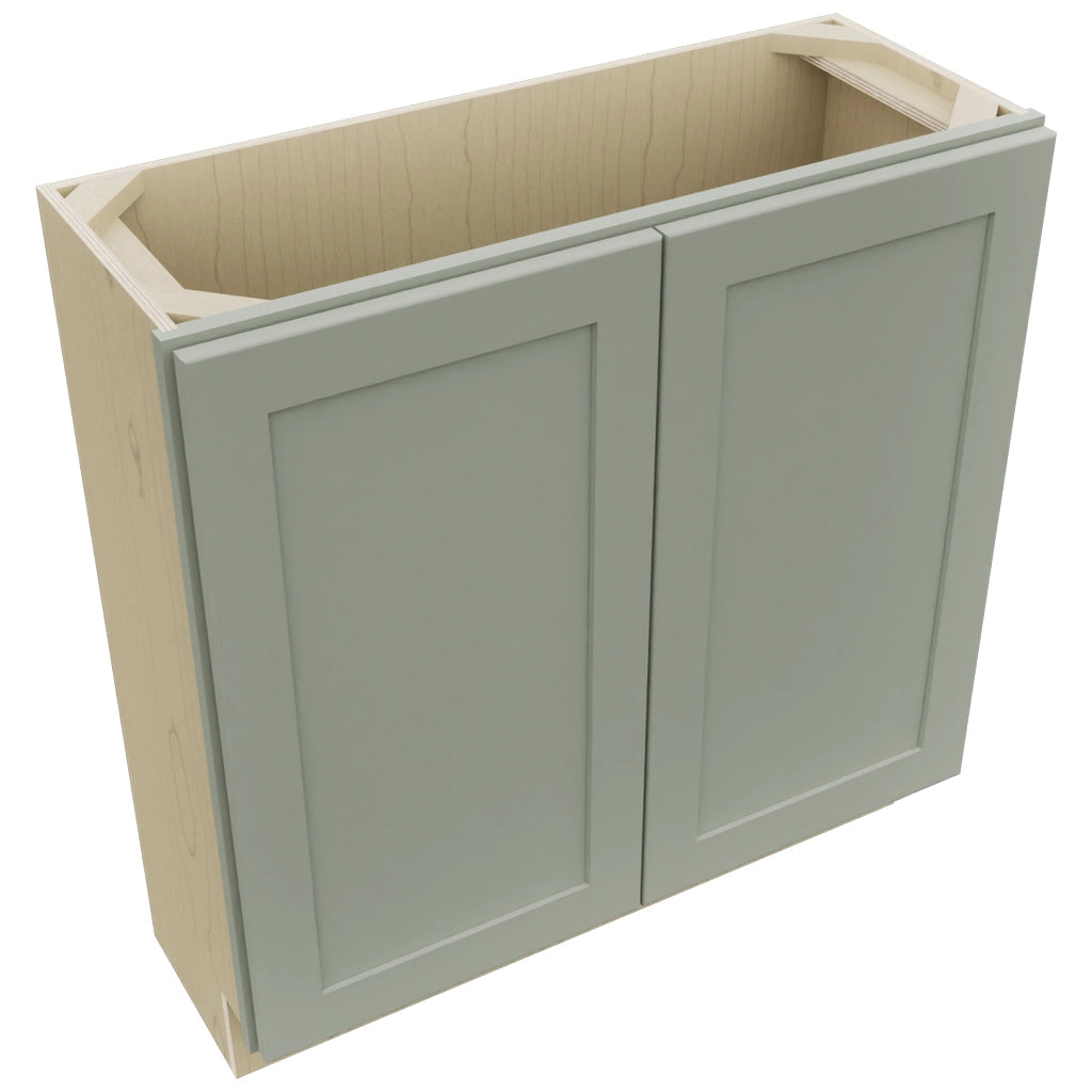 Fabuwood Galaxy Pistachio Green B33FD-12D Base Full Door Cabinet, Top View