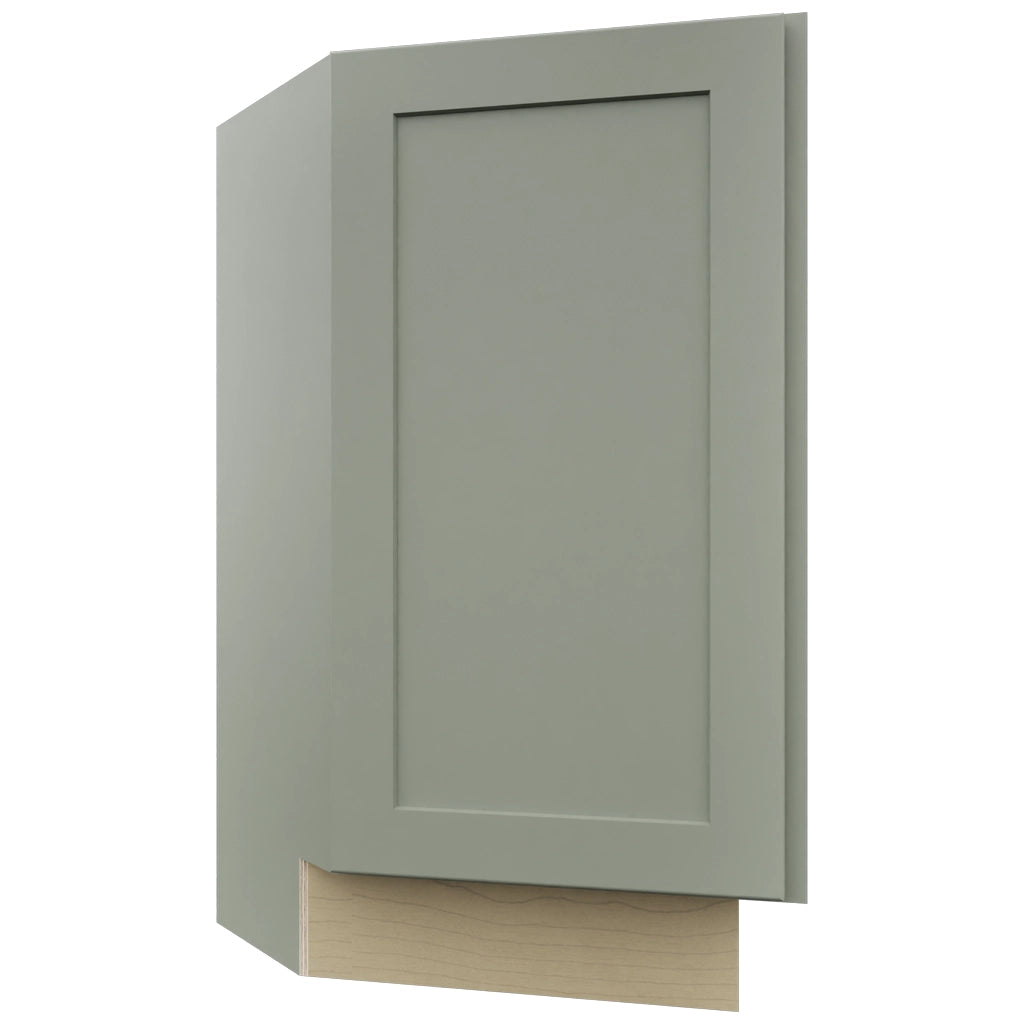 Fabuwood Galaxy Pistachio Green BTL12 Base Transitional Cabinet, Front View