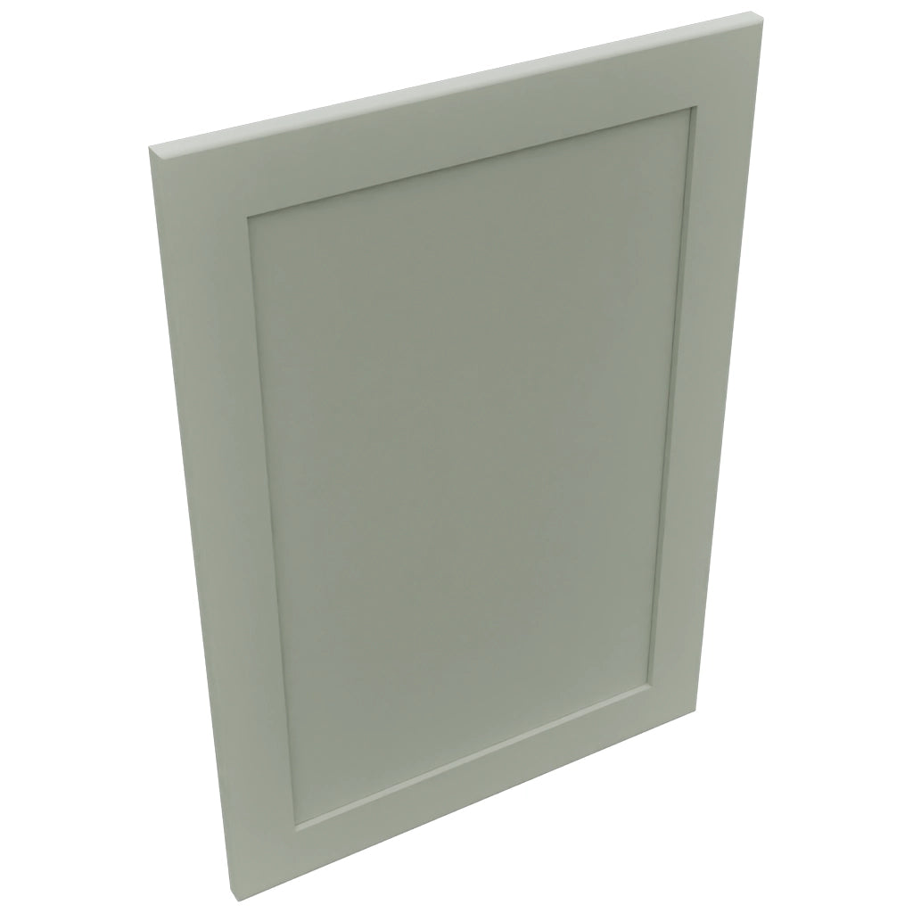 Fabuwood Galaxy Pistachio Green DD W2130 DOOR Panel, Top View