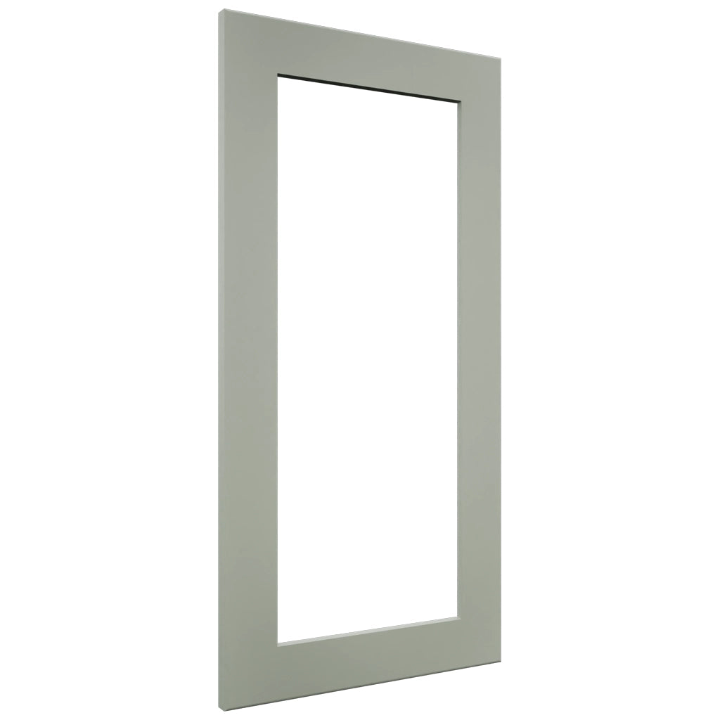 Fabuwood Galaxy Pistachio Green DS DFG1530 Wall Prepped Door, Front View