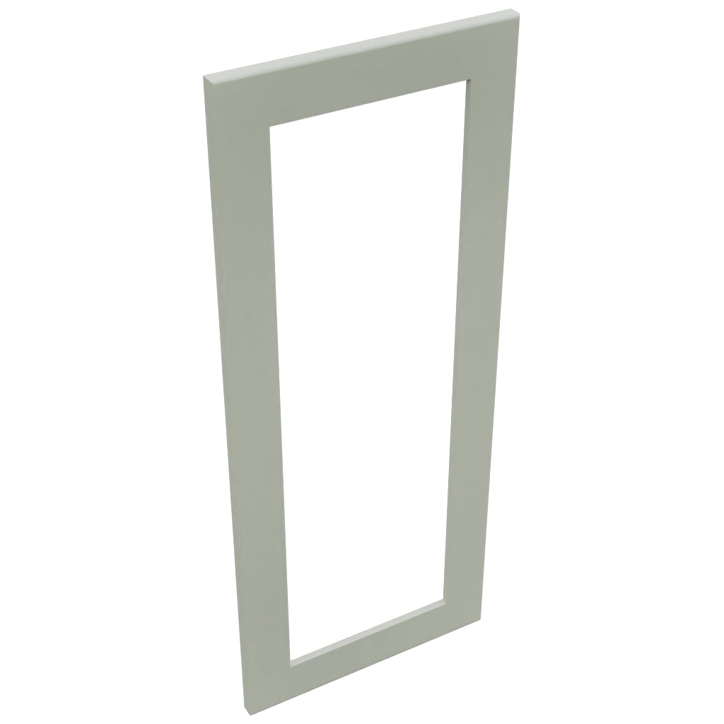 Fabuwood Galaxy Pistachio Green DS DFG1536 Wall Prepped Door, Top View
