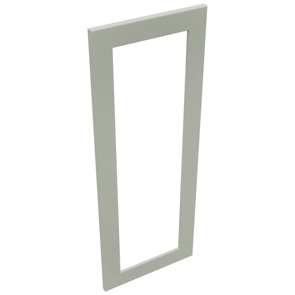 Fabuwood Galaxy Pistachio Green DS DFG1539 Wall Prepped Door, Top View
