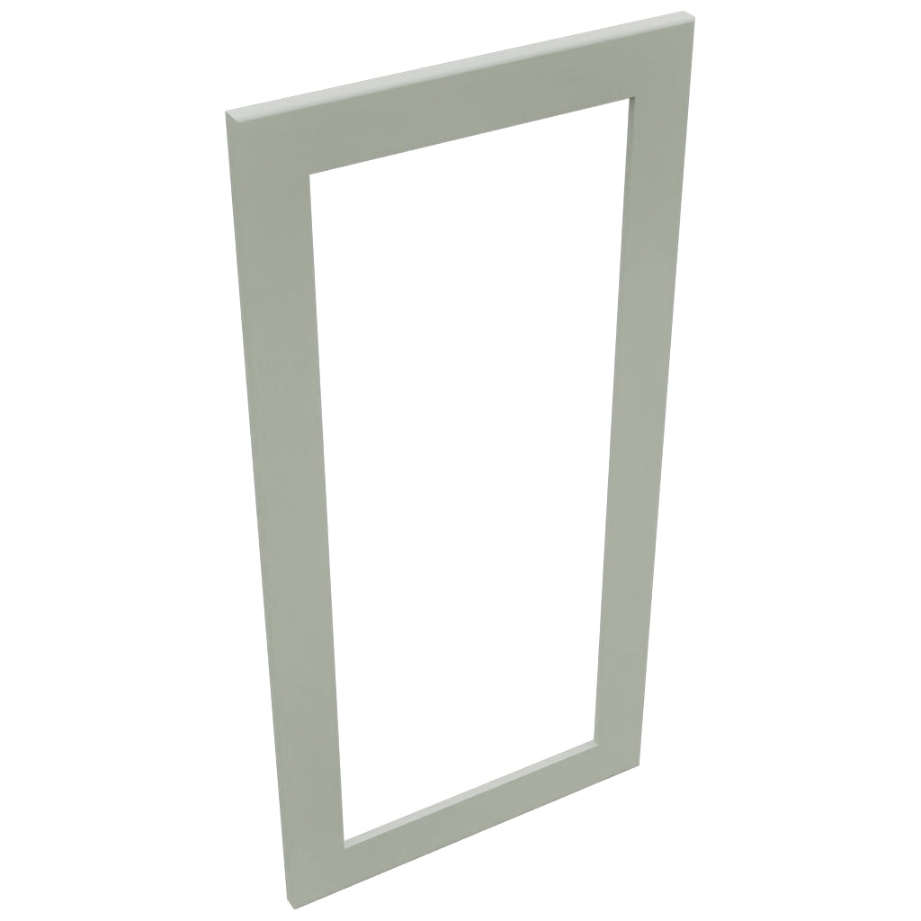 Fabuwood Galaxy Pistachio Green DS DFG1836 Wall Prepped Door, Top View