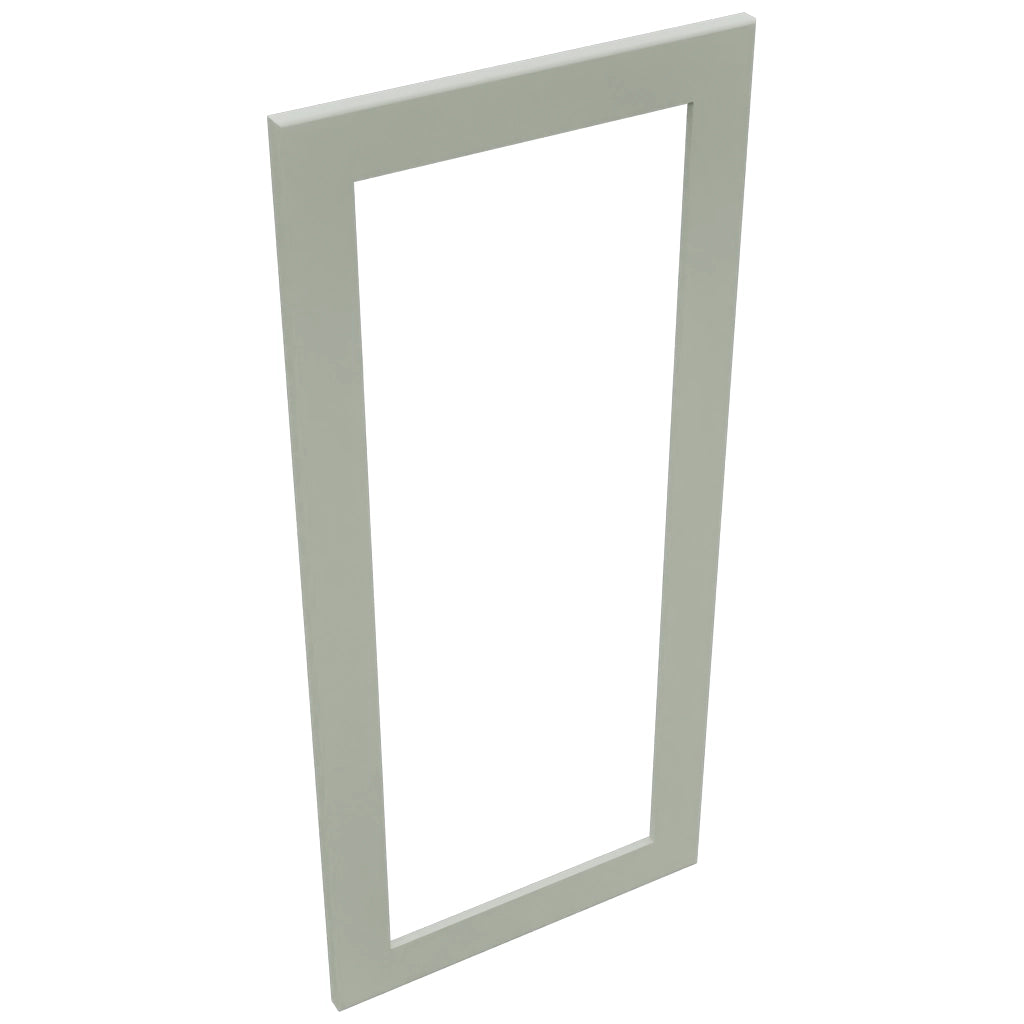 Fabuwood Galaxy Pistachio Green DS DFG1839 Wall Prepped Door, Top View