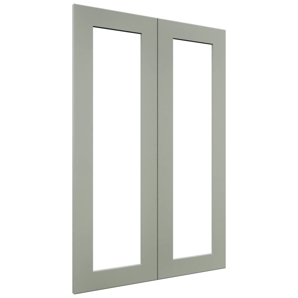 Fabuwood Galaxy Pistachio Green DS DFG2436 Wall Prepped Door, Front View