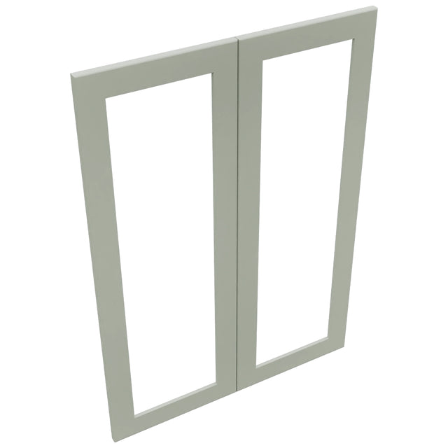 Fabuwood Galaxy Pistachio Green DS DFG3042 Wall Prepped Door, Top View