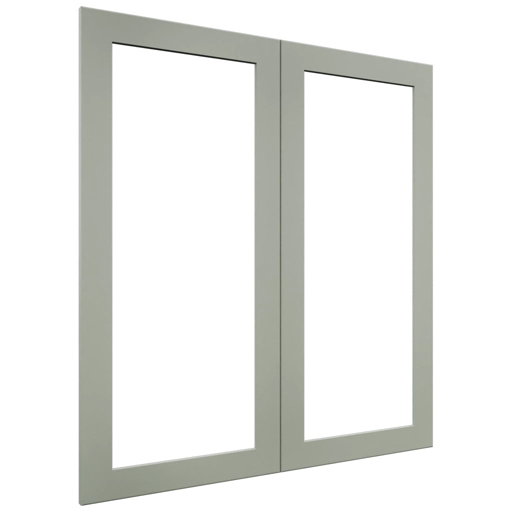 Fabuwood Galaxy Pistachio Green DS DFG3639 Wall Prepped Door, Front View