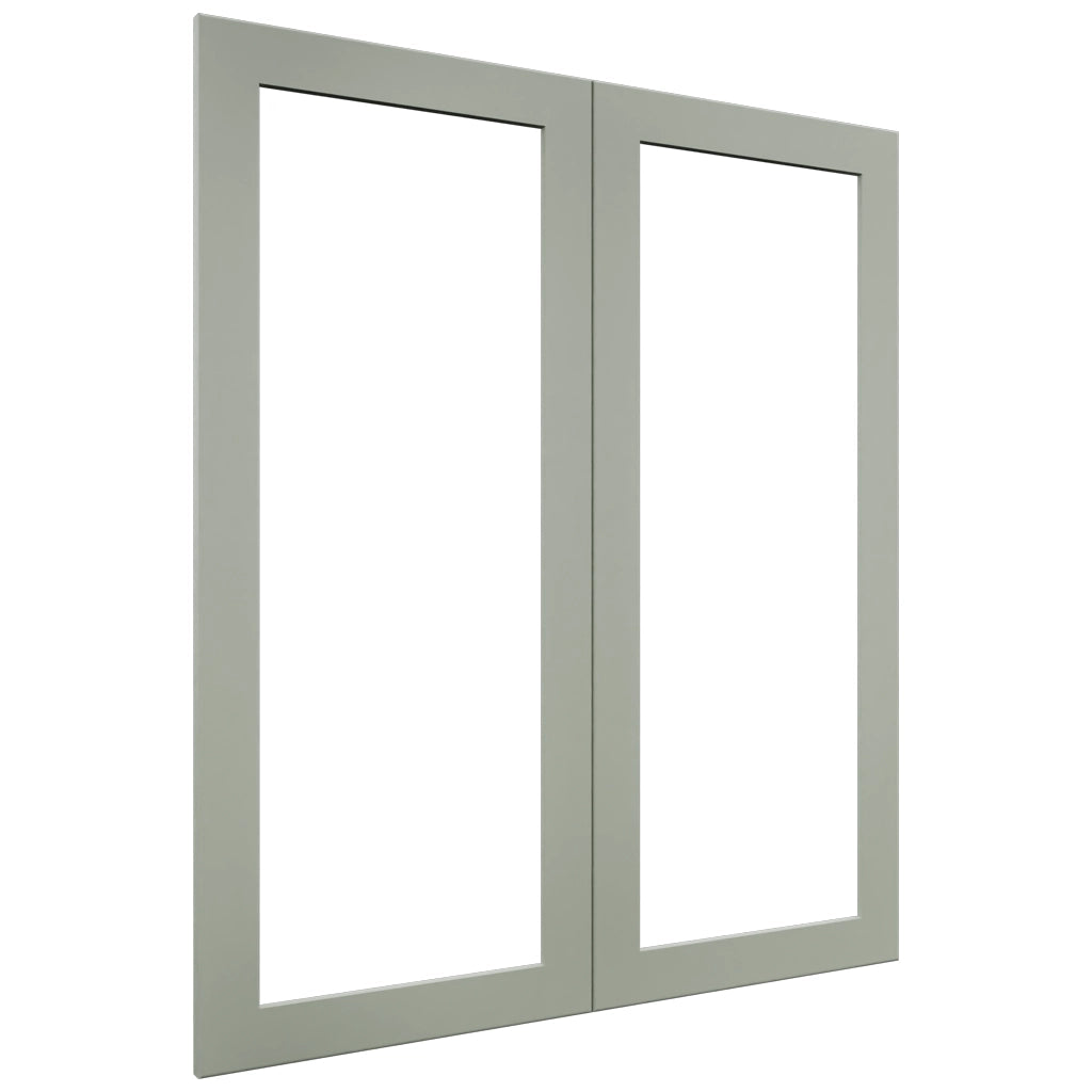 Fabuwood Galaxy Pistachio Green DS DFG3642 Wall Prepped Door, Front View