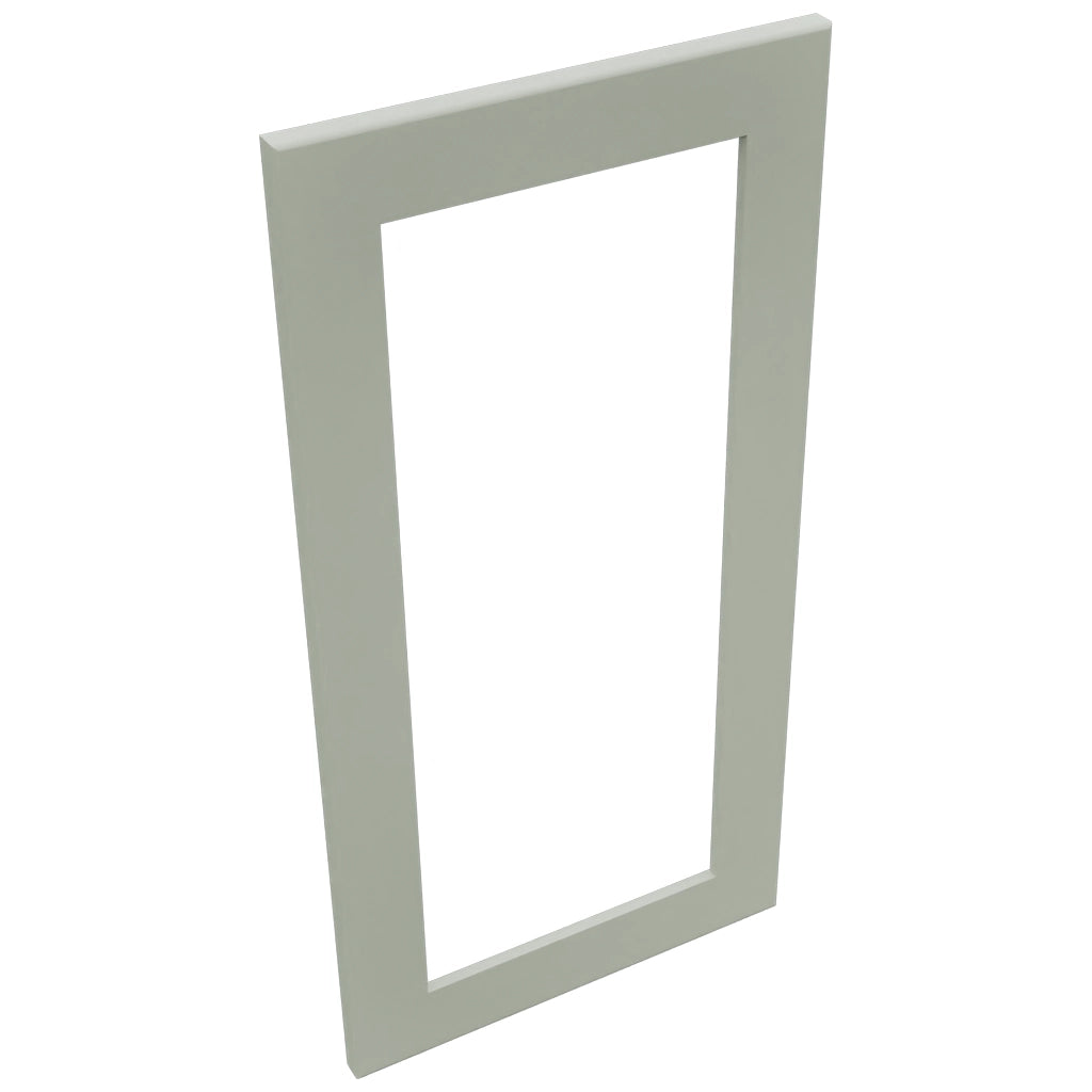 Fabuwood Galaxy Pistachio Green DS DFGD2430 Wall Prepped Door, Top View
