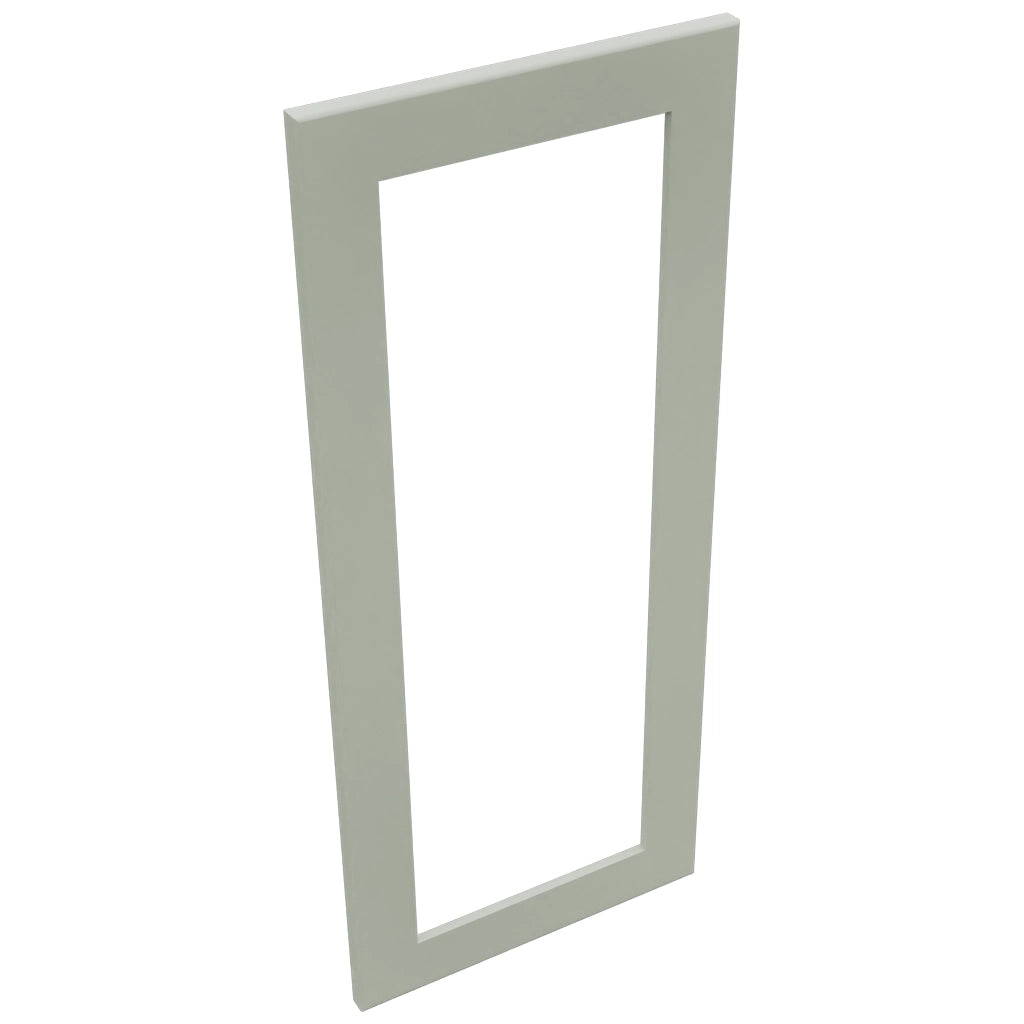 Fabuwood Galaxy Pistachio Green DS DFGD2436 Wall Prepped Door, Top View