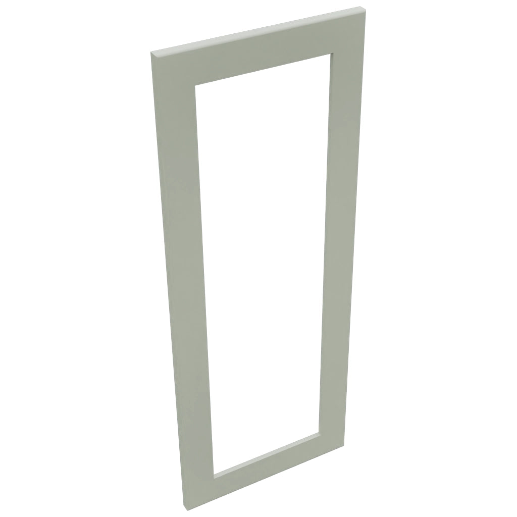 Fabuwood Galaxy Pistachio Green DS DFGD2439 Wall Prepped Door, Top View