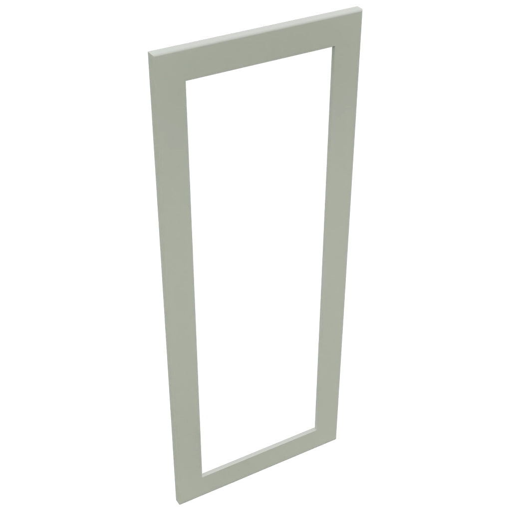 Fabuwood Galaxy Pistachio Green DS DFGWD1857 Wall Prepped Door, Top View
