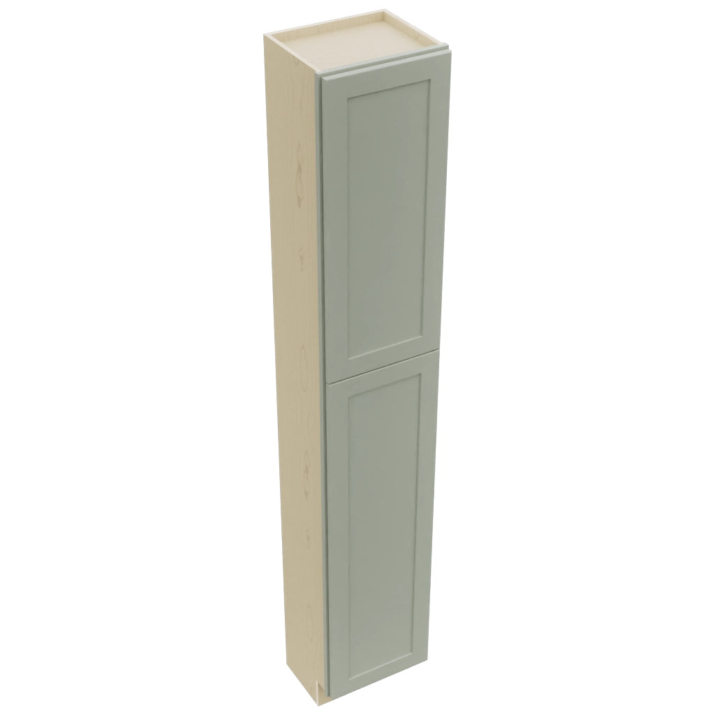 Fabuwood Galaxy Pistachio Green TP151290 Tall Pantry Cabinet, Top View