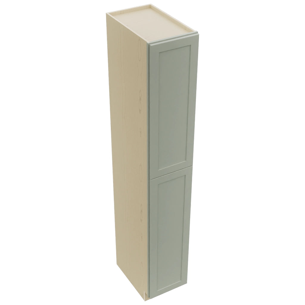 Fabuwood Galaxy Pistachio Green TP152496 Tall Pantry Cabinet, Top View