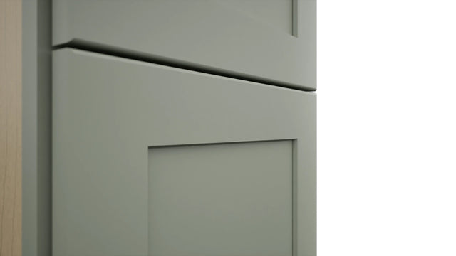 Fabuwood Galaxy Pistachio Green TP152496 Tall Pantry Cabinet, Detail View