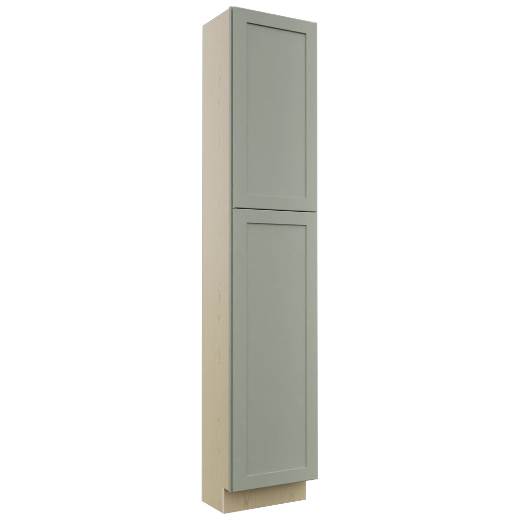 Fabuwood Galaxy Pistachio Green TP181290 Tall Pantry Cabinet, Front View