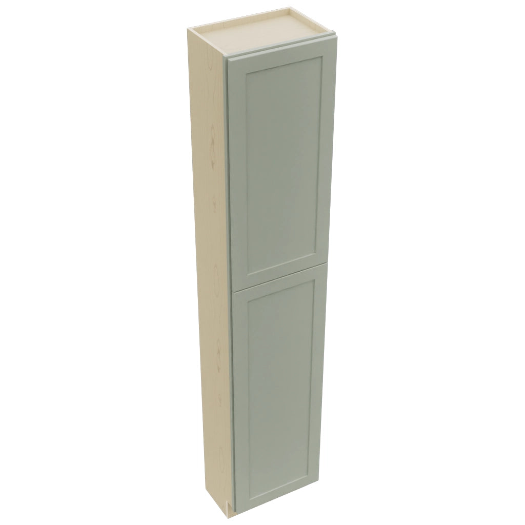 Fabuwood Galaxy Pistachio Green TP181293 Tall Pantry Cabinet, Top View