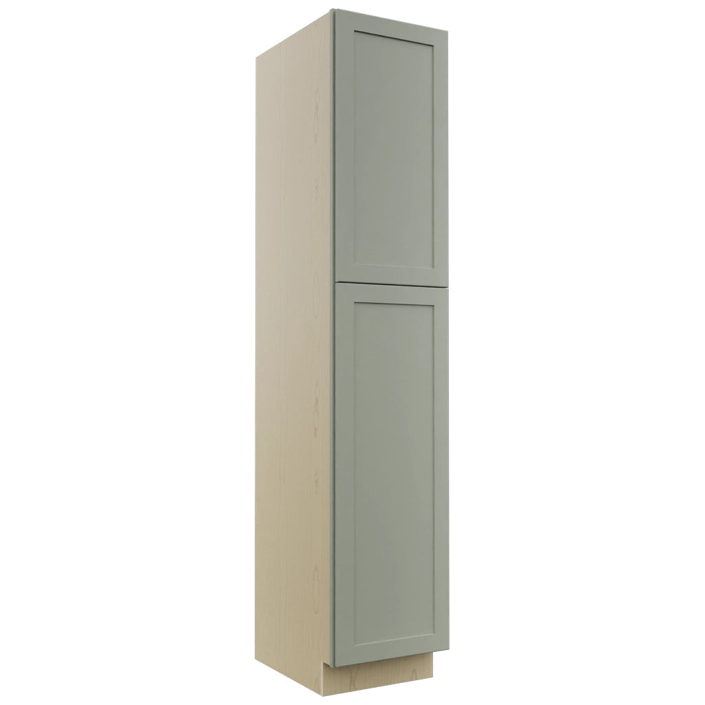 Fabuwood Galaxy Pistachio Green TP182490 Tall Pantry Cabinet, Front View