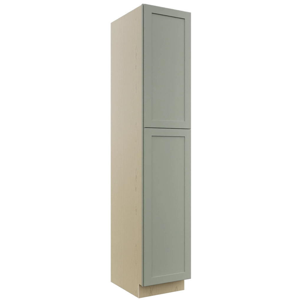 Fabuwood Galaxy Pistachio Green TP182493 Tall Pantry Cabinet, Front View