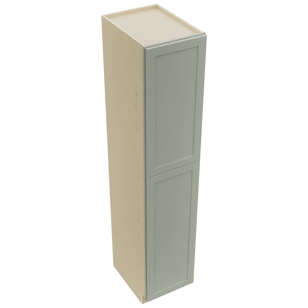 Fabuwood Galaxy Pistachio Green TP182493 Tall Pantry Cabinet, Top View