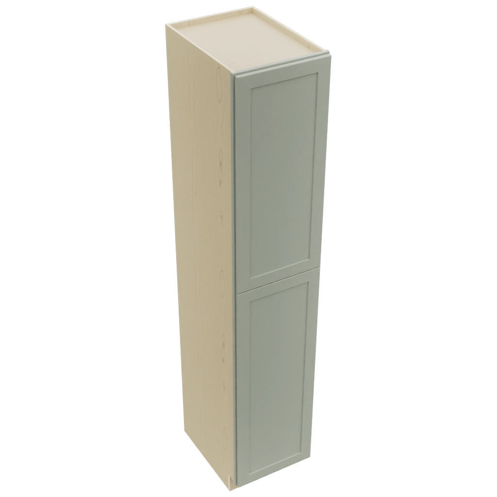 Fabuwood Galaxy Pistachio Green TP182496 Tall Pantry Cabinet, Top View