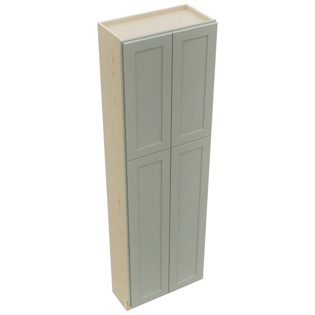 Fabuwood Galaxy Pistachio Green TP241284 Tall Pantry Cabinet, Top View