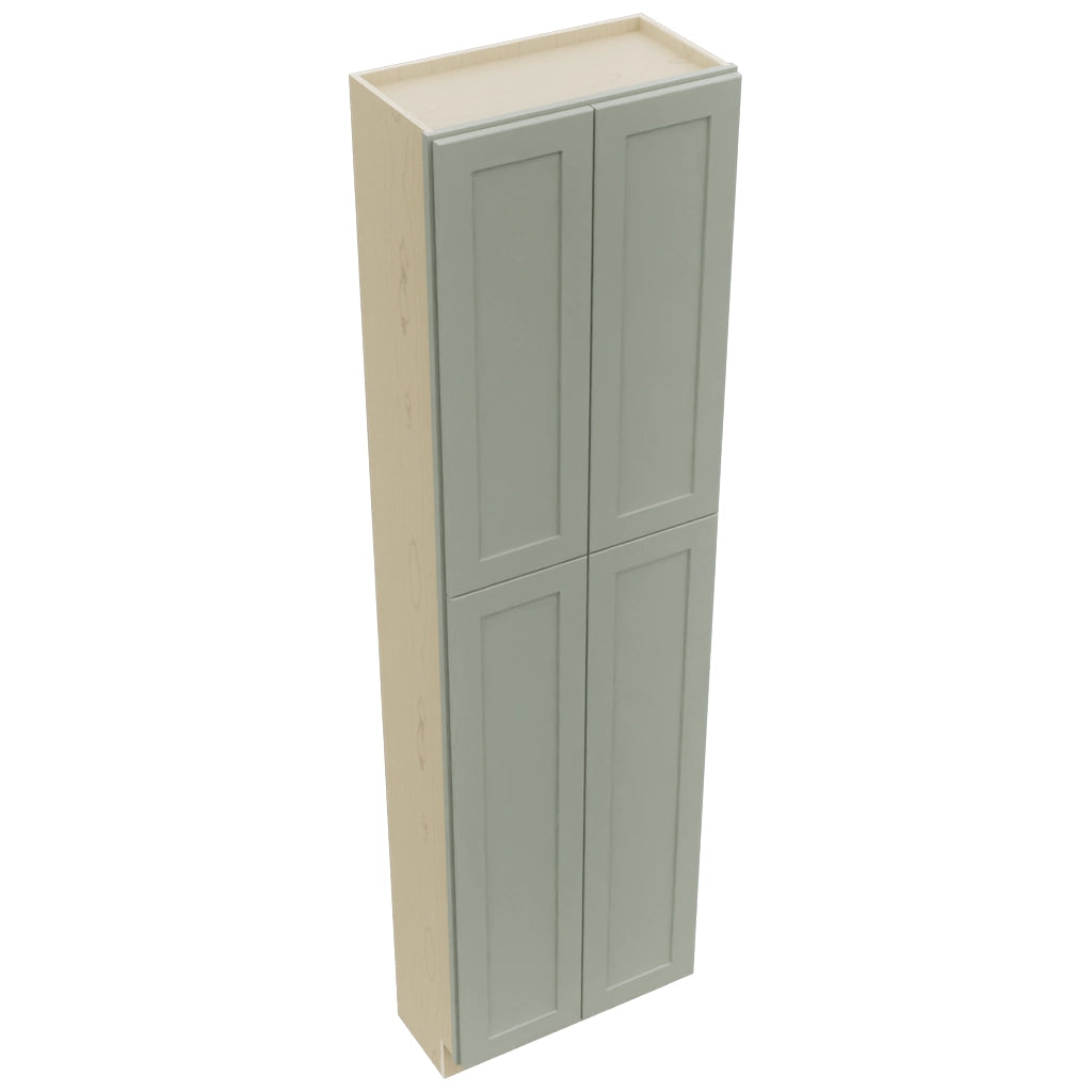 Fabuwood Galaxy Pistachio Green TP241290 Tall Pantry Cabinet, Top View