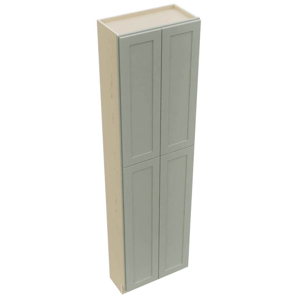 Fabuwood Galaxy Pistachio Green TP241293 Tall Pantry Cabinet, Top View