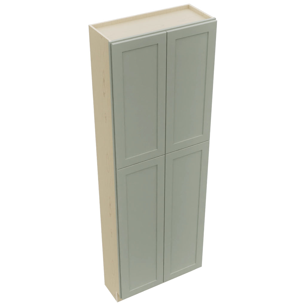 Fabuwood Galaxy Pistachio Green TP301290 Tall Pantry Cabinet, Top View