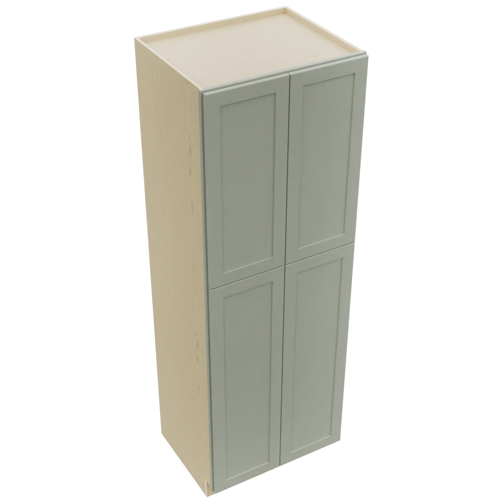 Fabuwood Galaxy Pistachio Green TP302490 Tall Pantry Cabinet, Top View
