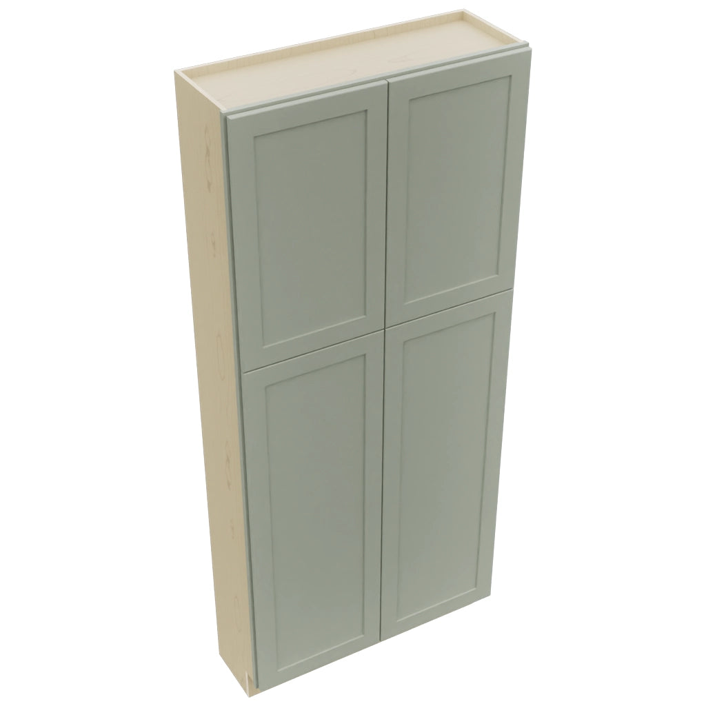 Fabuwood Galaxy Pistachio Green TP361284 Tall Pantry Cabinet, Top View
