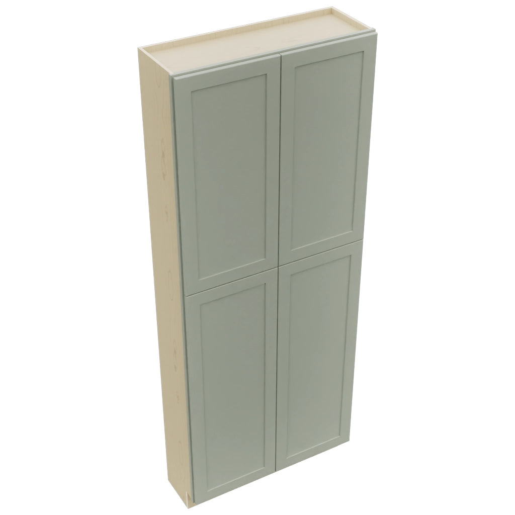 Fabuwood Galaxy Pistachio Green TP361293 Tall Pantry Cabinet, Top View