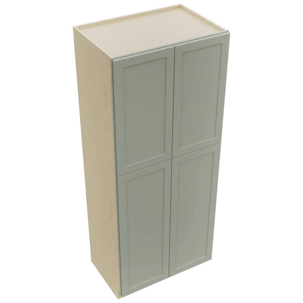 Fabuwood Galaxy Pistachio Green TP362490 Tall Pantry Cabinet, Top View