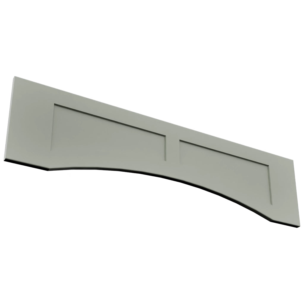 Fabuwood Galaxy Pistachio Green VARP48 Wall Valance, Top View