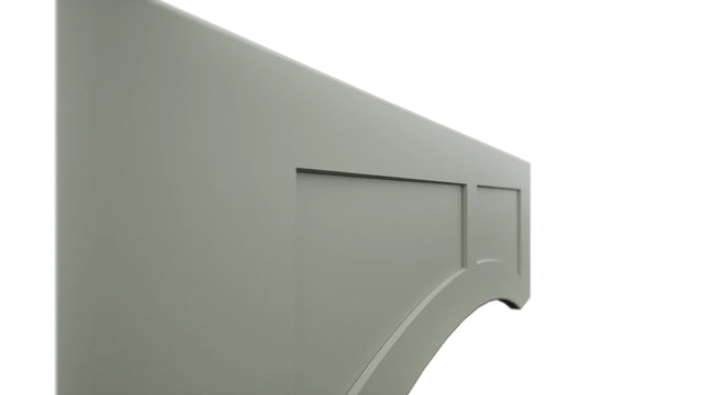 Fabuwood Galaxy Pistachio Green VARP48 Wall Valance, Detail View