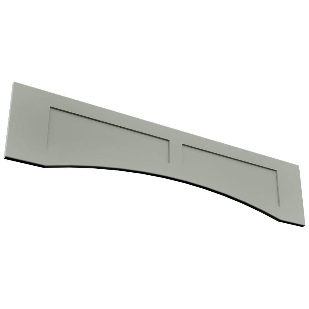 Fabuwood Galaxy Pistachio Green VARP54 Wall Valance, Top View