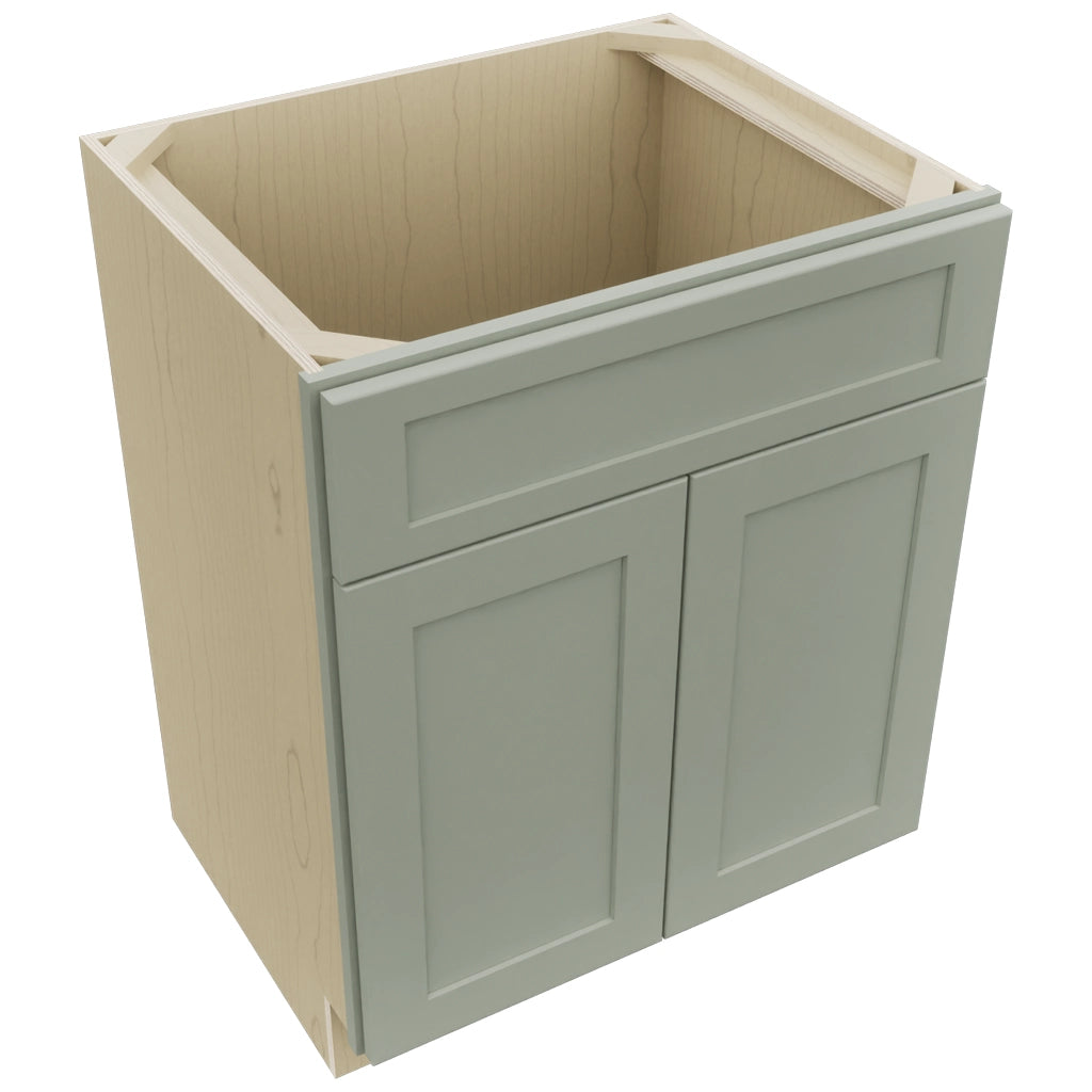 Fabuwood Galaxy Pistachio Green VSB27-34 Vanity Sink Cabinet, Top View