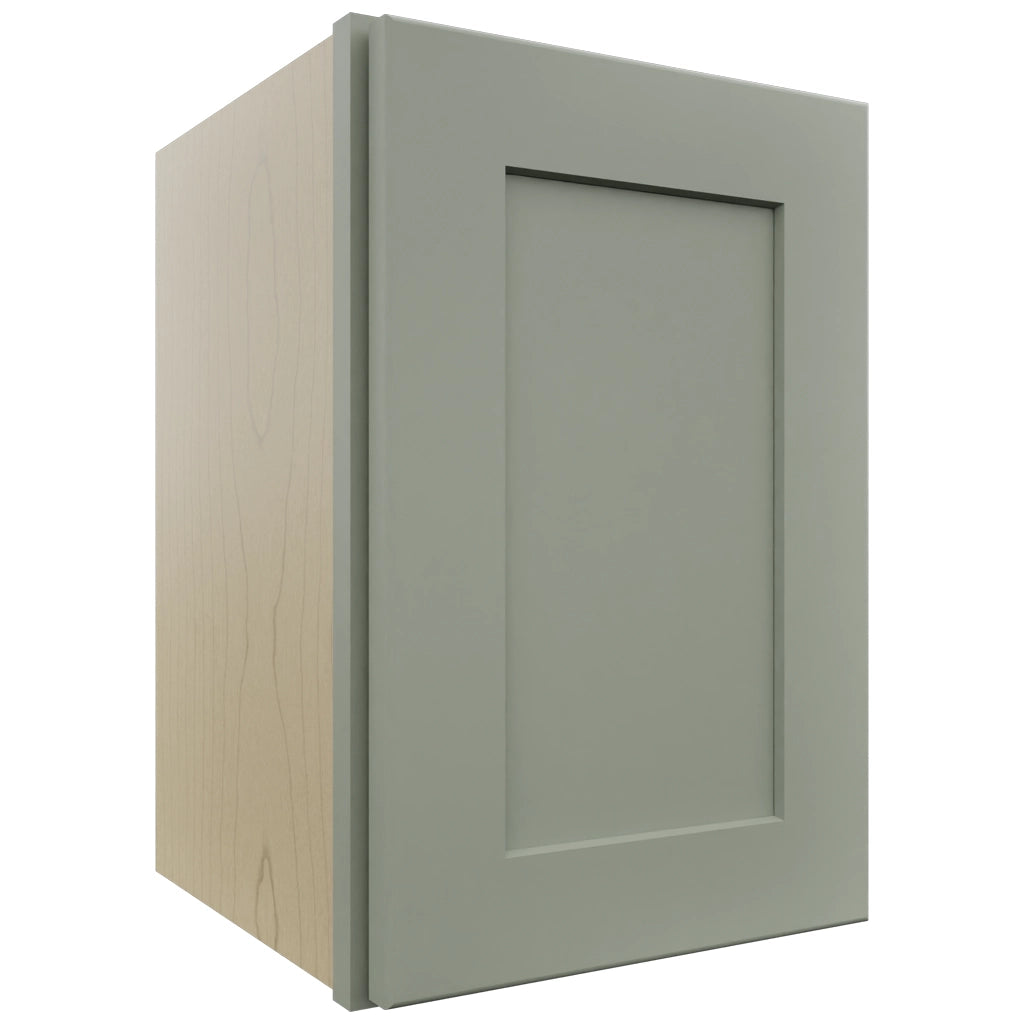 Fabuwood Galaxy Pistachio Green W1218 Wall Standard Cabinet, Front View