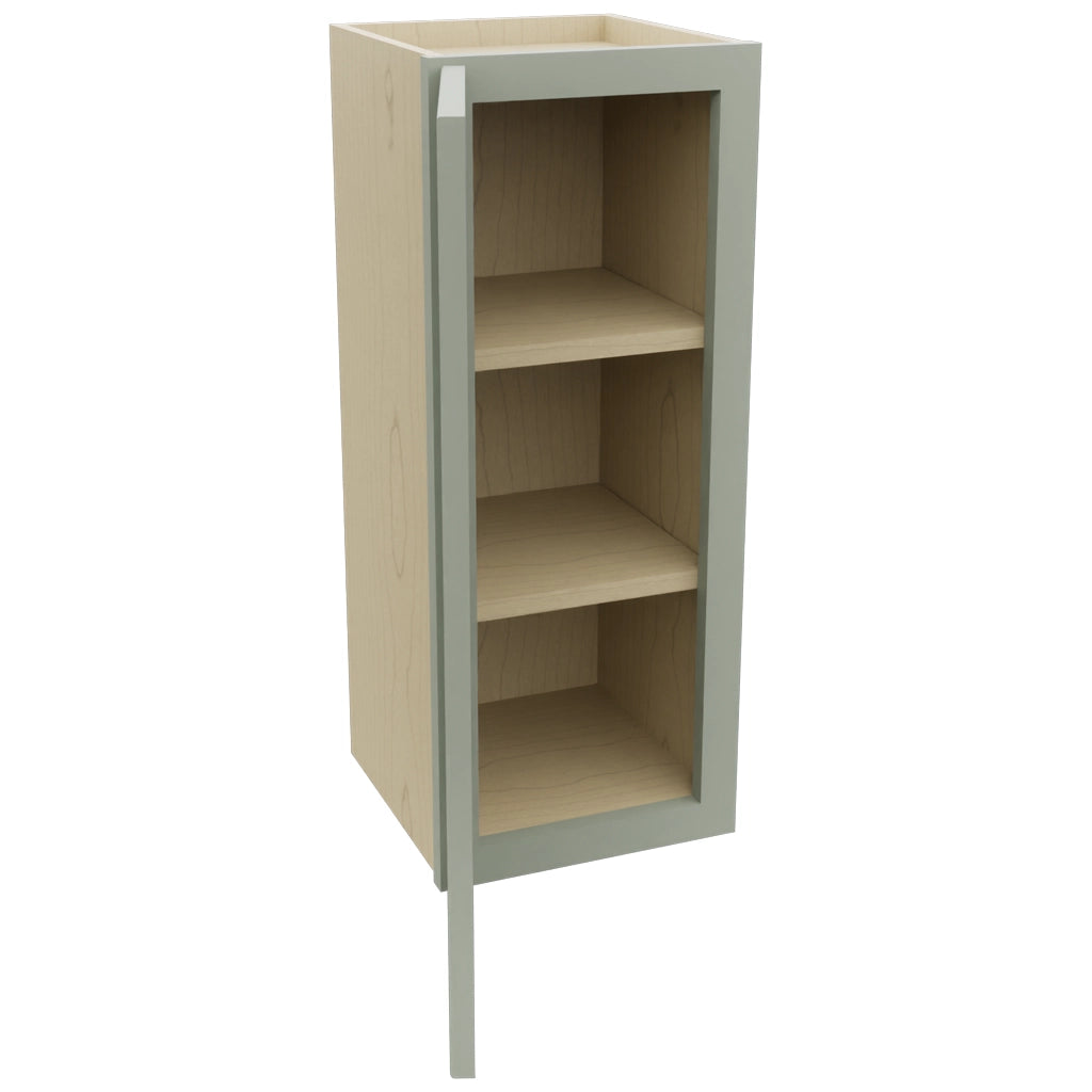 Fabuwood Galaxy Pistachio Green W1230 Wall Standard Cabinet, Open View