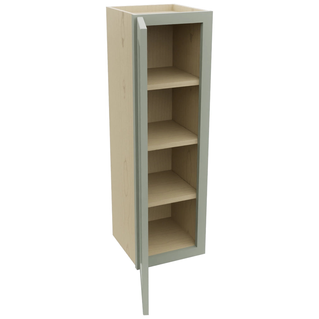 Fabuwood Galaxy Pistachio Green W1239 Wall Standard Cabinet, Open View