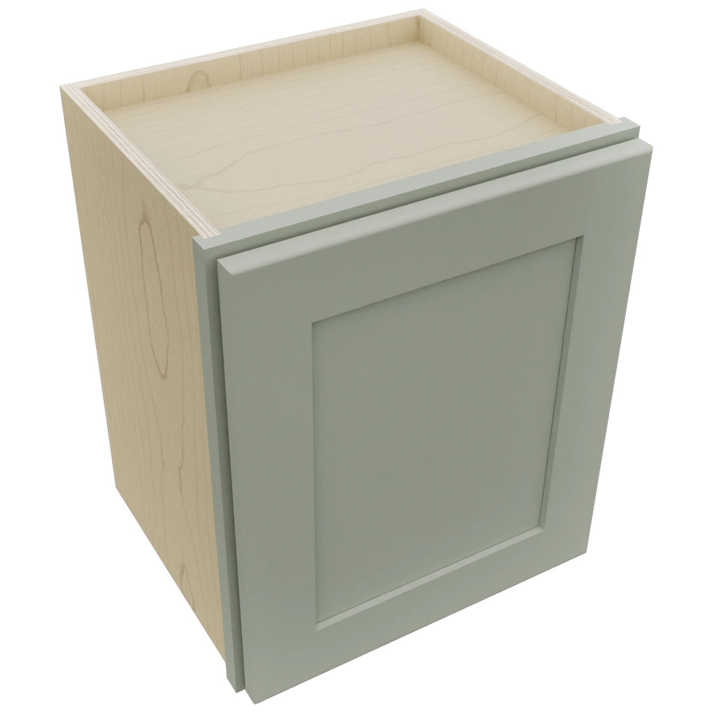 Fabuwood Galaxy Pistachio Green W1518 Wall Standard Cabinet, Top View