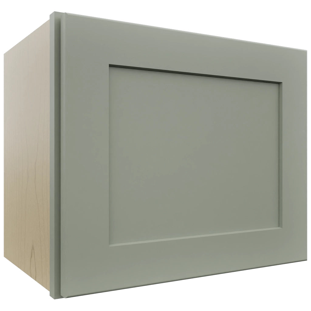 Fabuwood Galaxy Pistachio Green W1815 Wall Standard Cabinet, Front View