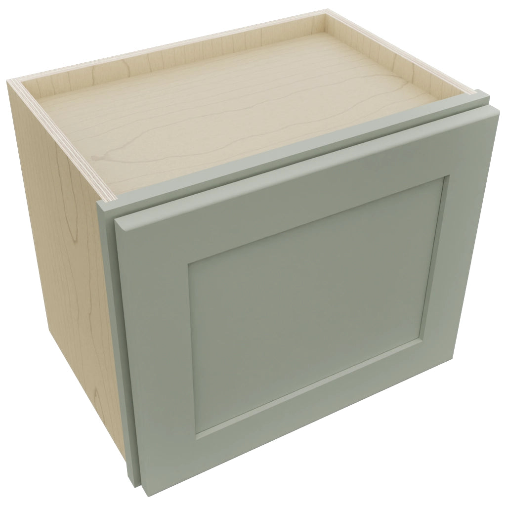 Fabuwood Galaxy Pistachio Green W1815 Wall Standard Cabinet, Top View