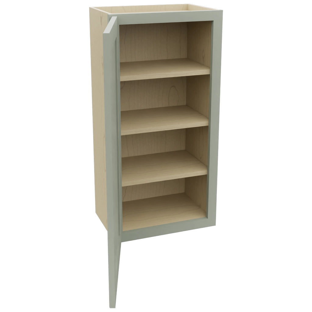 Fabuwood Galaxy Pistachio Green W1836 Wall Standard Cabinet, Open View