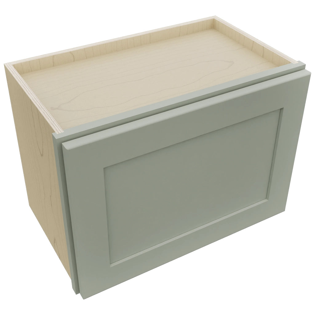 Fabuwood Galaxy Pistachio Green W2115 Wall Standard Cabinet, Top View