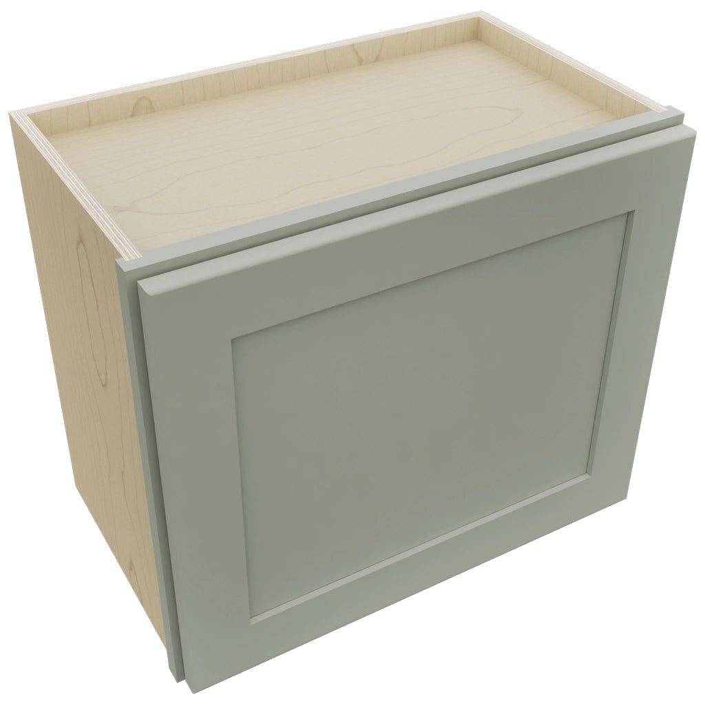 Fabuwood Galaxy Pistachio Green W2118 Wall Standard Cabinet, Top View