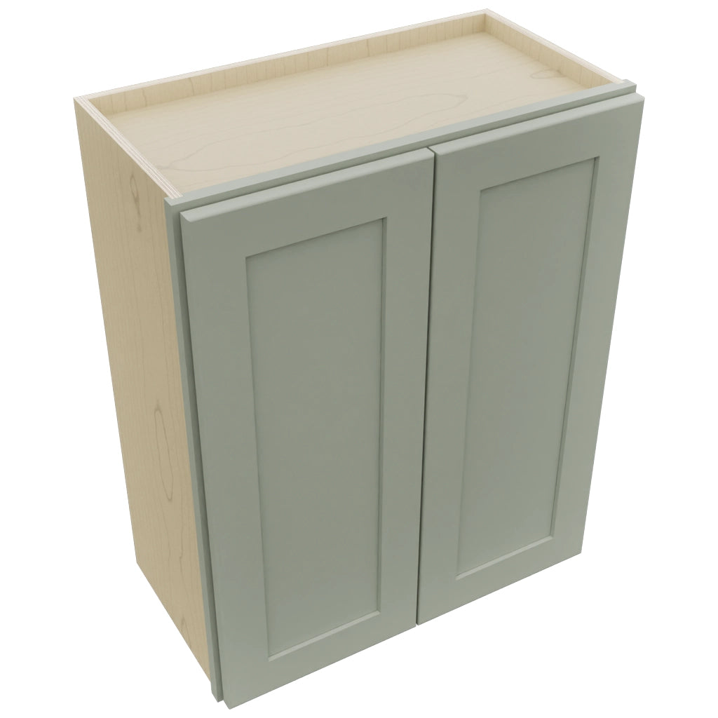 Fabuwood Galaxy Pistachio Green W2430 Wall Standard Cabinet, Top View