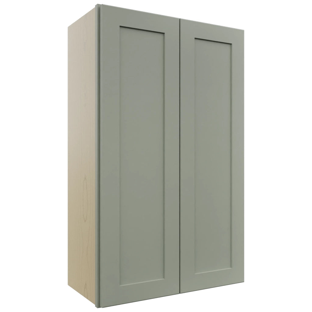 Fabuwood Galaxy Pistachio Green W2439 Wall Standard Cabinet, Front View