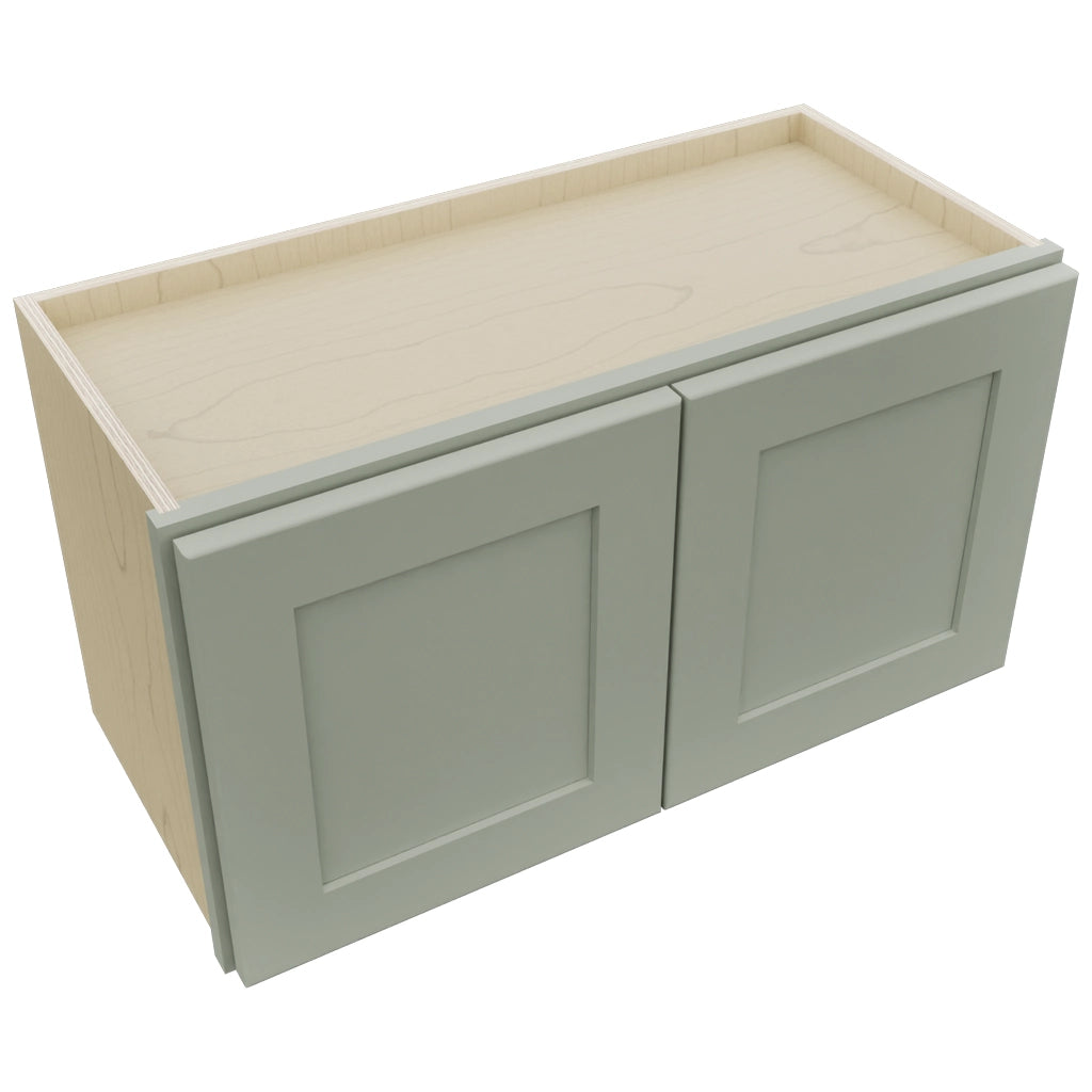 Fabuwood Galaxy Pistachio Green W2715 Wall Standard Cabinet, Top View